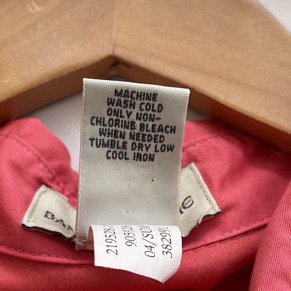 Banana Republic Tops Womens Medium Orange button down long sleeves shirt - Picture 4 of 9